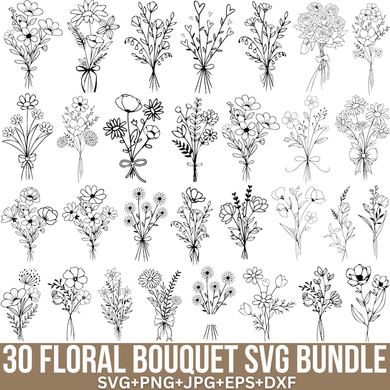 Spring Wedding Bouquet - Etsy