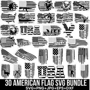 Amerikaanse vlag Svg-bundel, 4 juli Svg, Amerikaanse vlag Png, USA noodlijdende vlag Svg, USA Eagle Svg, vlag Svg, patriottische vlag Svg, voor Cricut