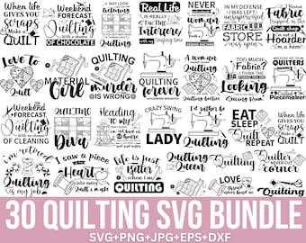 Quilting Svg Bundle, Sewing Quotes Svg, Quilting Life svg, Patchwork Quilt Svg, Quilting Designs, Sewing Machine Svg, For Cricut, Silhouette