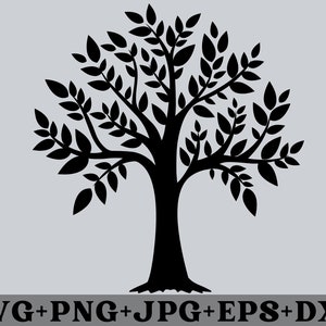 Stammbaum svg, Baum des Lebens svg, Baum Monogramm svg, Baum svg, Stammbaum Clipart, Baum des Lebens svg, Schnittdateien für Cricut