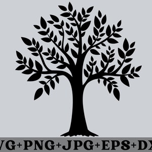 Family tree svg, Tree Of Life Svg, Tree Monogram Svg, Tree Svg, Family Tree Clipart, Tree of Life Svg, Cut Files For Cricut