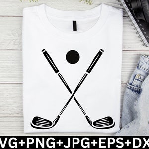 Golf svg, Golf monogram svg, Golf club svg, svg balle de golf, Golfeur svg, Split monogram svg, Couper des fichiers pour Cricut & Silhouette