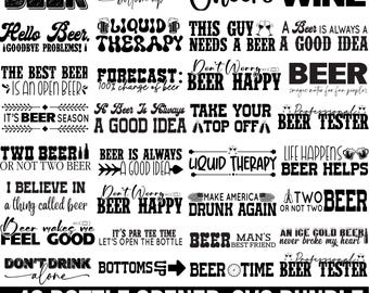 Bottle Opener Svg png Bundle, Funny Beer Sayings, Bottle Cap Opener, Alcohol Quotes, Beer Svg, Dad Svg, Opener Svg, for Cricut, Silhouette