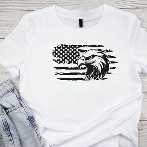 American Flag Svg Bundle, Usa flag Png, USA Eagle Svg, 4th of July Svg, Flag Svg, Patriotic Flag Svg, USA distressed flag Svg, For Cricut image 2