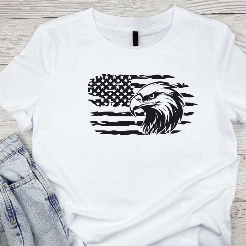 American Flag Svg Bundle, Usa flag Png, USA Eagle Svg, 4th of July Svg, Flag Svg, Patriotic Flag Svg, USA distressed flag Svg, For Cricut image 2