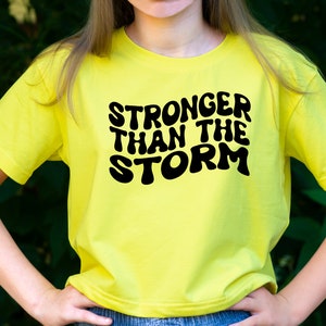 You Are Stronger Than The Storm Svg, Positive Qoutes, Sleeve svg, Love Yourself Svg, Trendy Shirt, Strong Women svg, Cut file for Cricut image 6