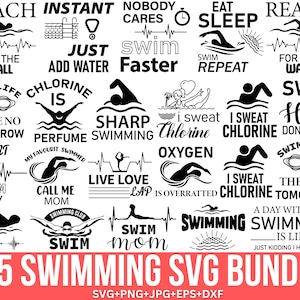 Schwimmen-Svg-Bundle, Schwimmen Png, Schwimmen-Team-Svg, Schwimmen-Zitate-Svg, Pool-Svg, Sommer-Svg, Wassersport-Svg, Pool-Party-Svg, Cricut, Silhouette