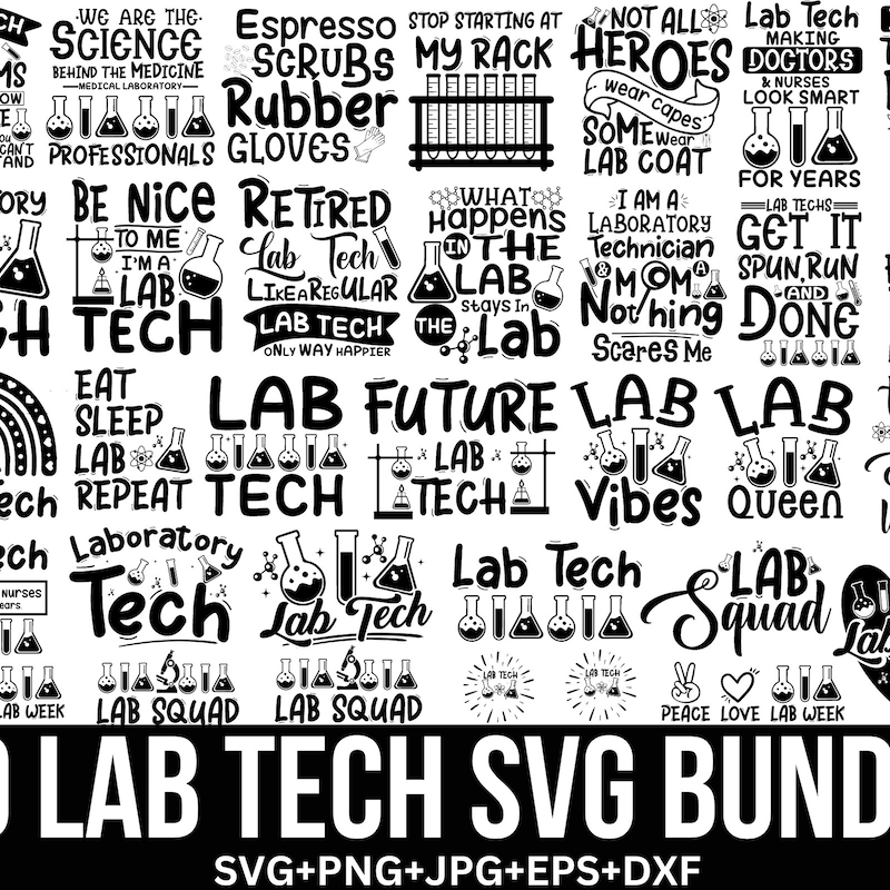 Laboratory Svg - Etsy