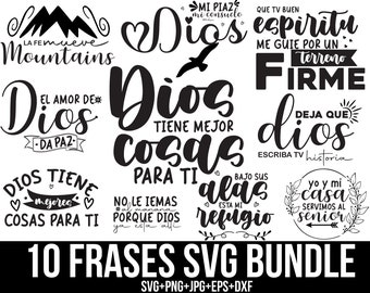 Frases religiosas svg, Religiou Svg,Frases biblicas svg, Frases cristianas svg, Faith svg, Frases biblicas, Dios, Cricut, Silhouette