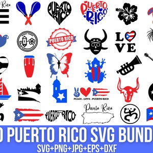 Puerto Rico Svg Png Bundle, Puerto Flag Png, Puerto Rico Frog, Garita Svg, Coqui Svg, Taino Svg, Boricua Svg, Latina Svg, Flag For Cricut
