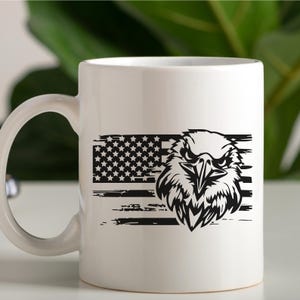 American Flag Svg Bundle, Usa flag Png, USA Eagle Svg, 4th of July Svg, Flag Svg, Patriotic Flag Svg, USA distressed flag Svg, For Cricut image 7