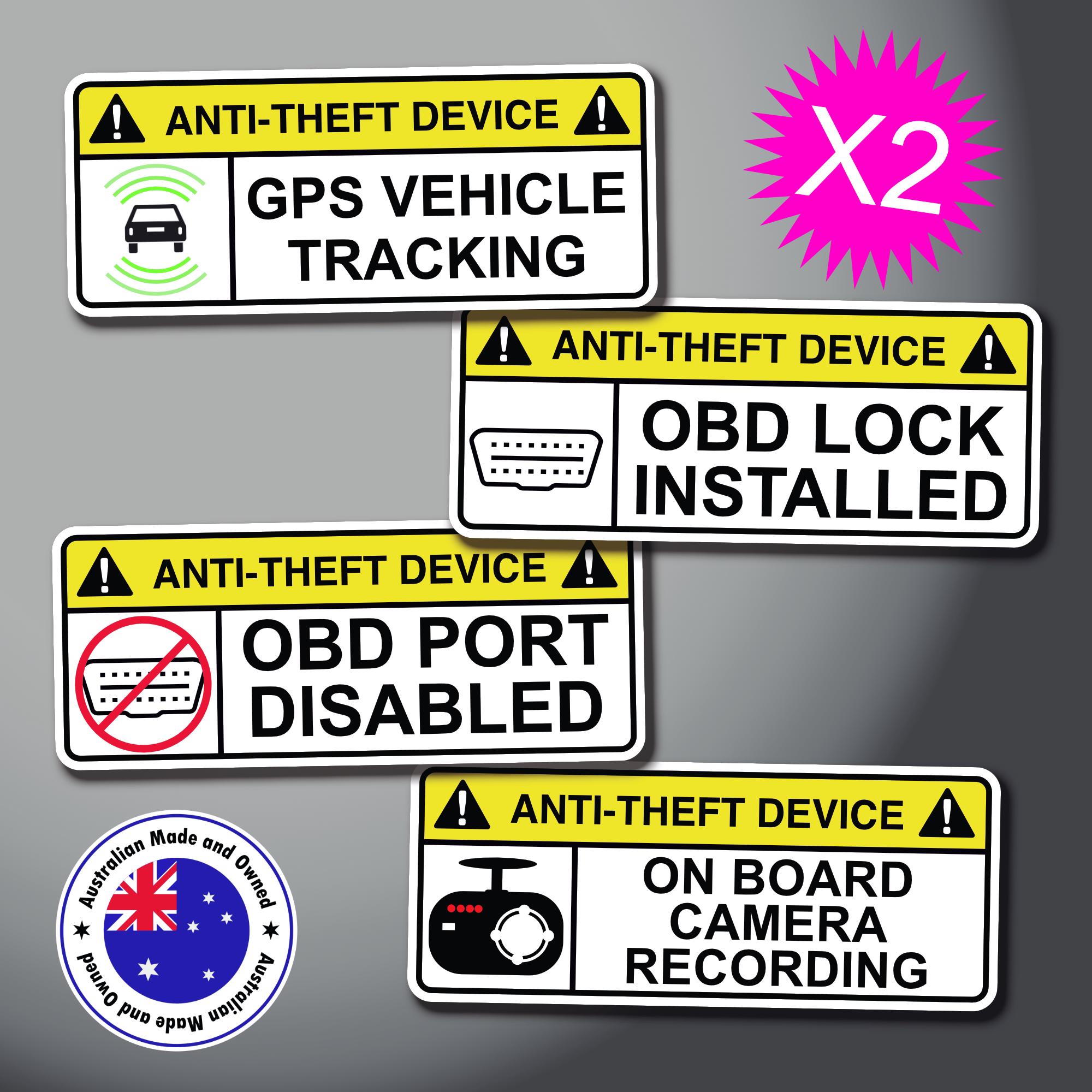 thumbnail image 2 of Platinum Place Smart GPS Tracker Security Stickers – 4x Personalised, 87x30mm, UK Made 2 of 5