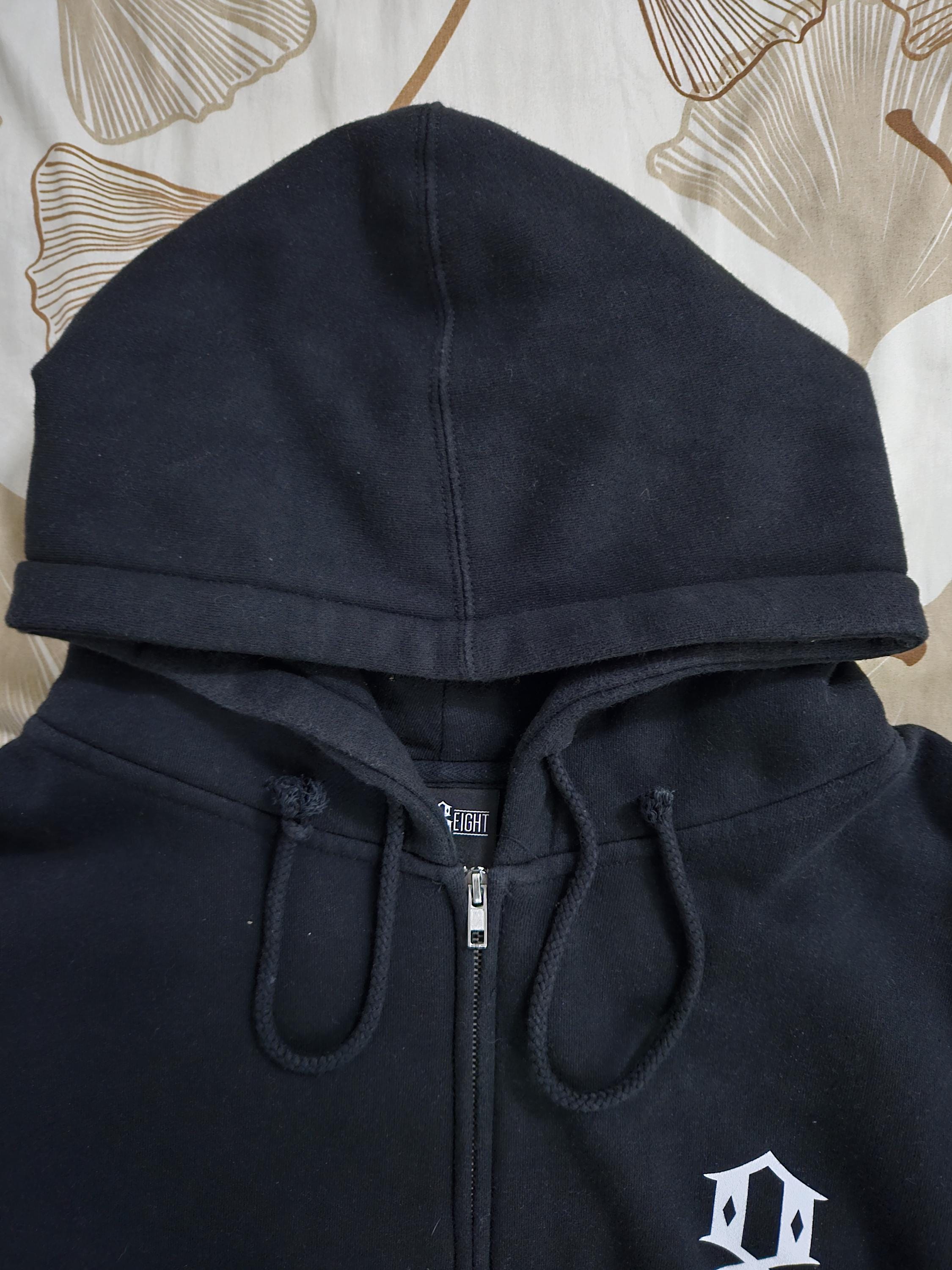 Rebel8 x Mishka フルジップ パーカー – レア ストリートウェア、XL