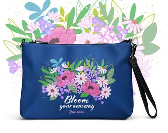 Shoulder bag to personalize with your name