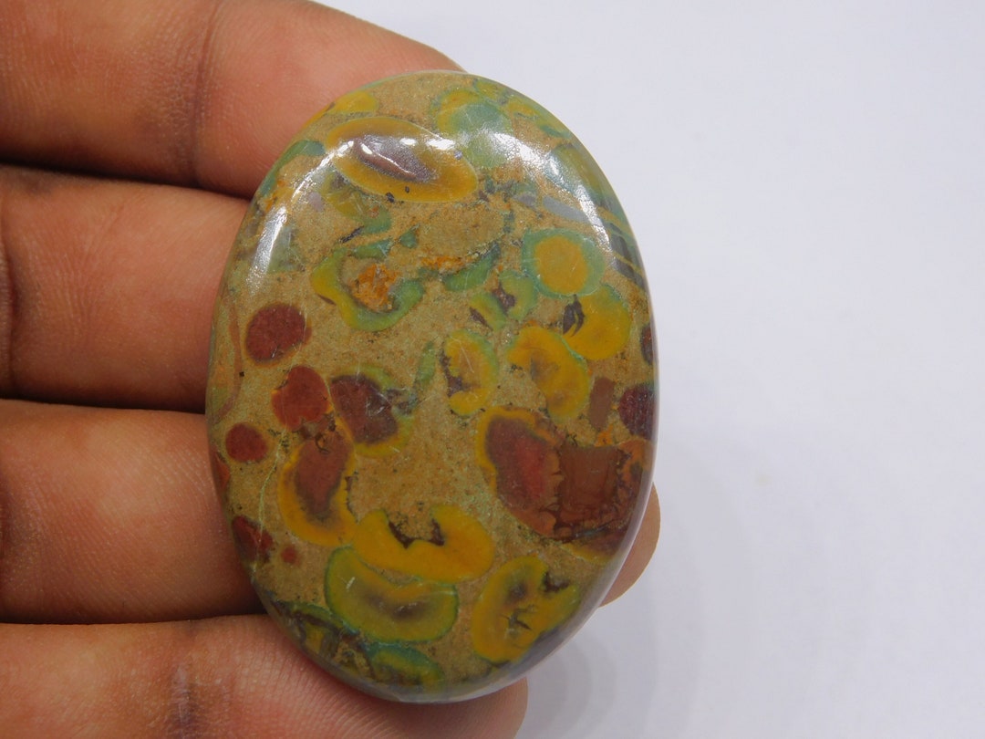 Natural Fruit Jasper Gemstone Fruit Jasper Cabochon Fruit Etsy