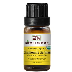 Biologische etherische olie Duitse kamille, 100% puur (10 ml)