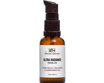 Radiance Glow Face Oil, Kumkumadi, Saffron, Collagen