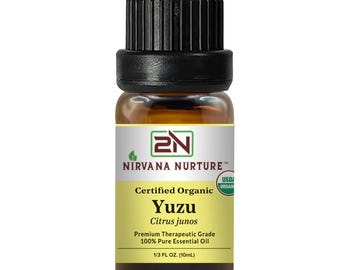 Organic Yuzu Essential Oil, 100% Pure, (10ml)