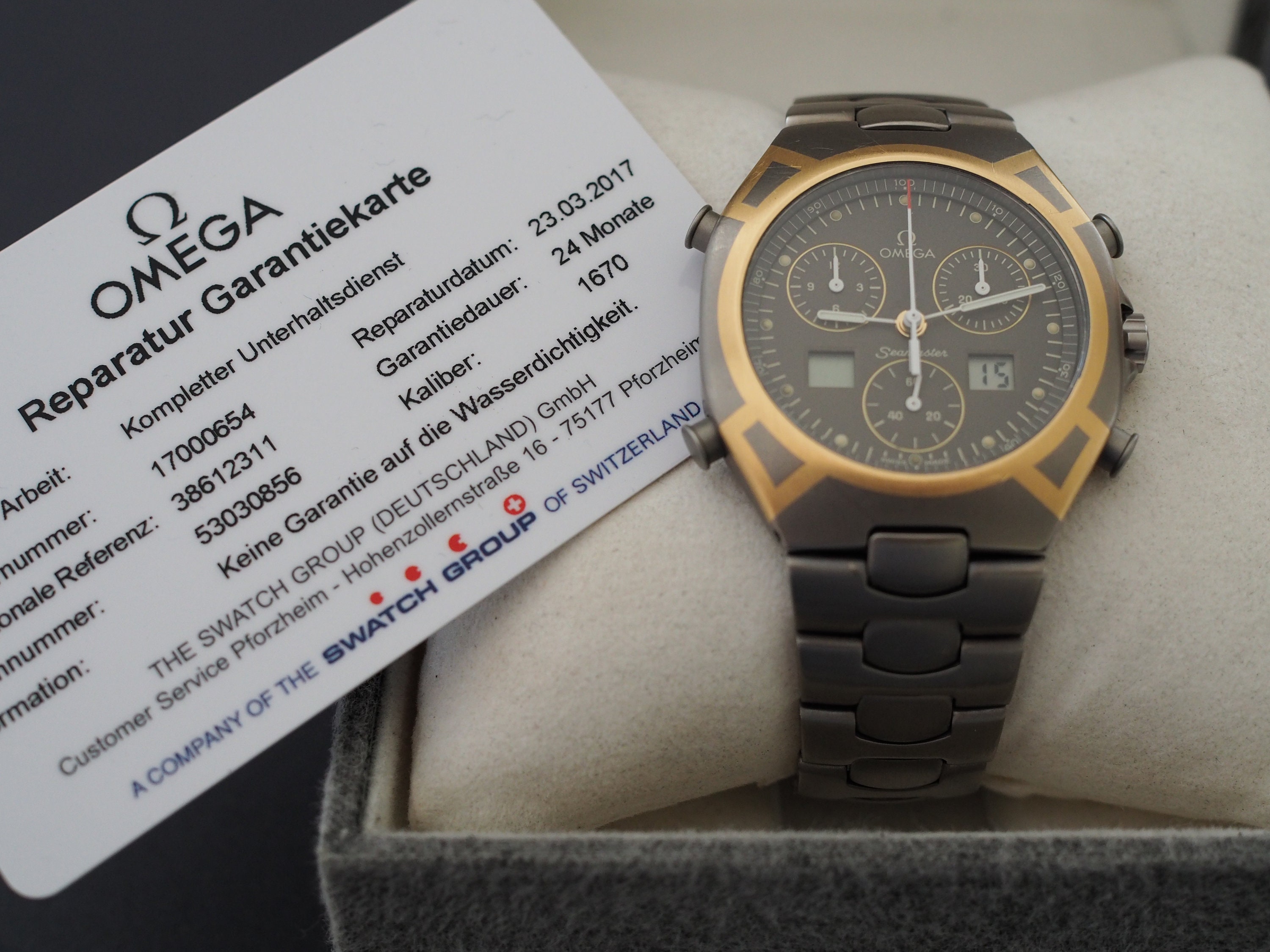 OMEGA Seamaster ポラリス シルバー/ゴールド OMEGA Seamaster ポラリス シルバー/ゴールド