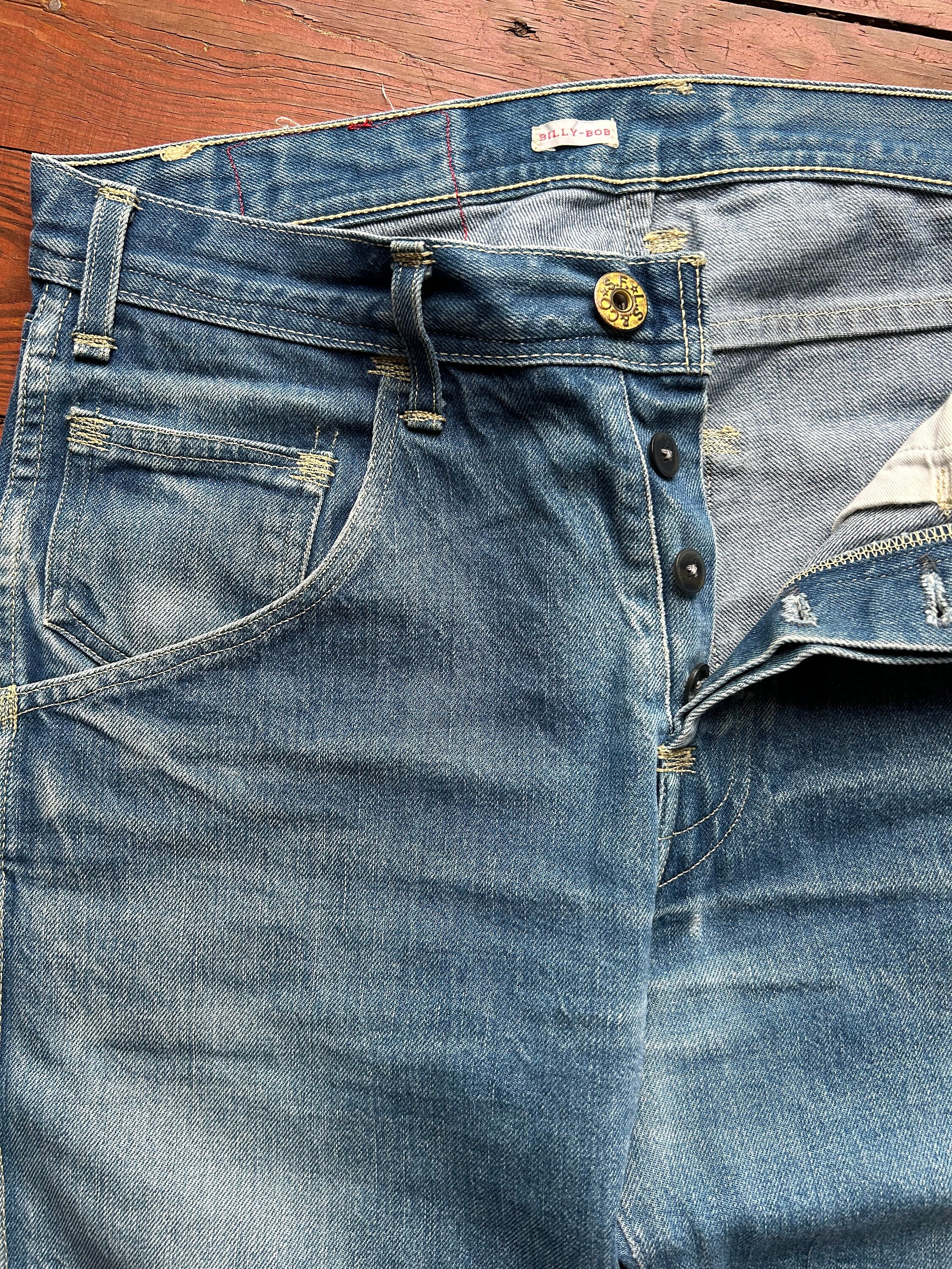 Levis Red Hand Tailored Design Jeans Billy Bob Vintage 31 - Etsy
