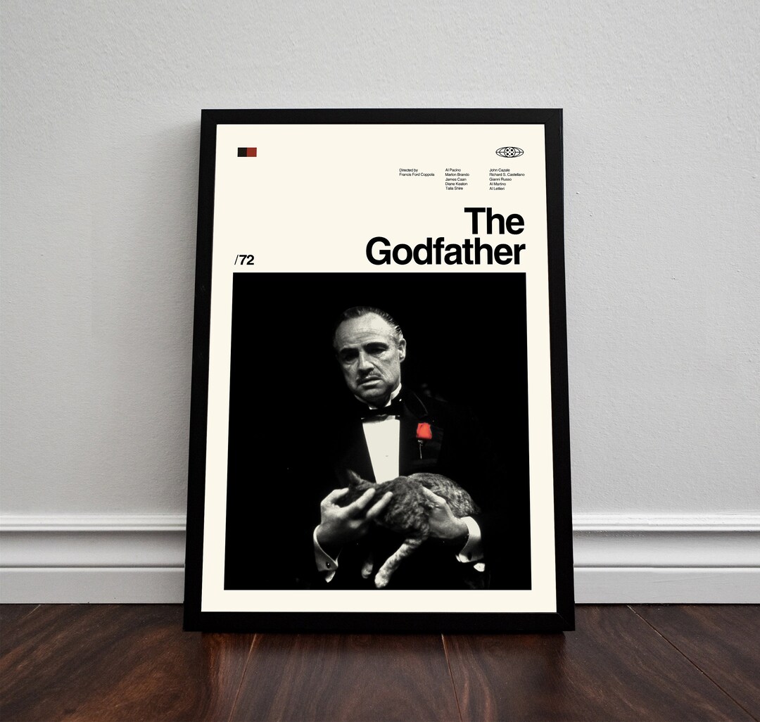 The Godfather Poster the Godfather Print the Godfather Art - Etsy