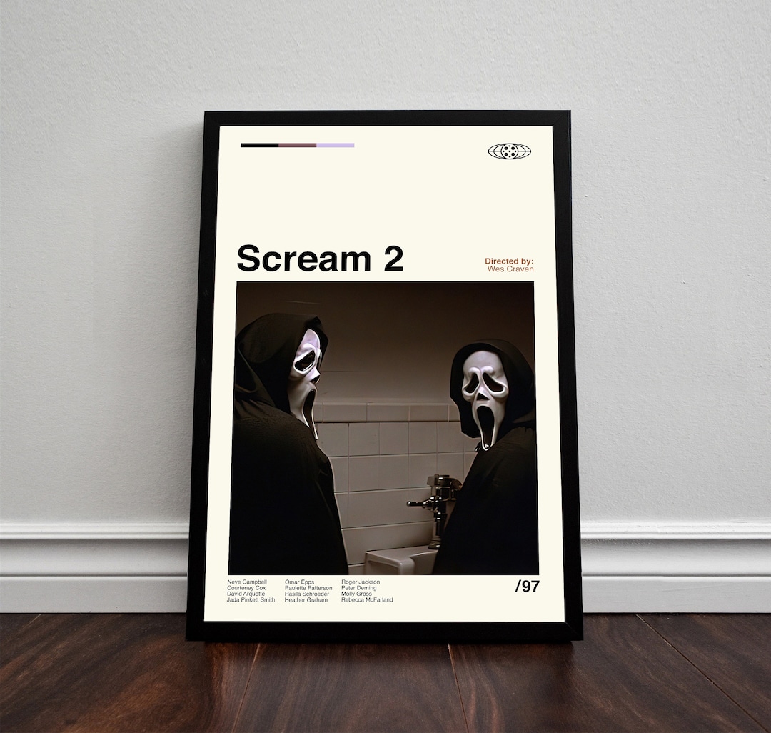 Scream Poster Scream Art Scream Print Scream Movie - Etsy