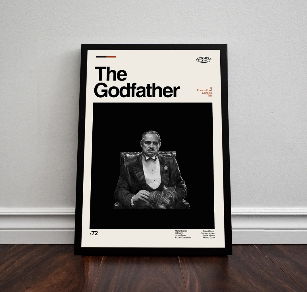 The Godfather Poster the Godfather Print the Godfather - Etsy
