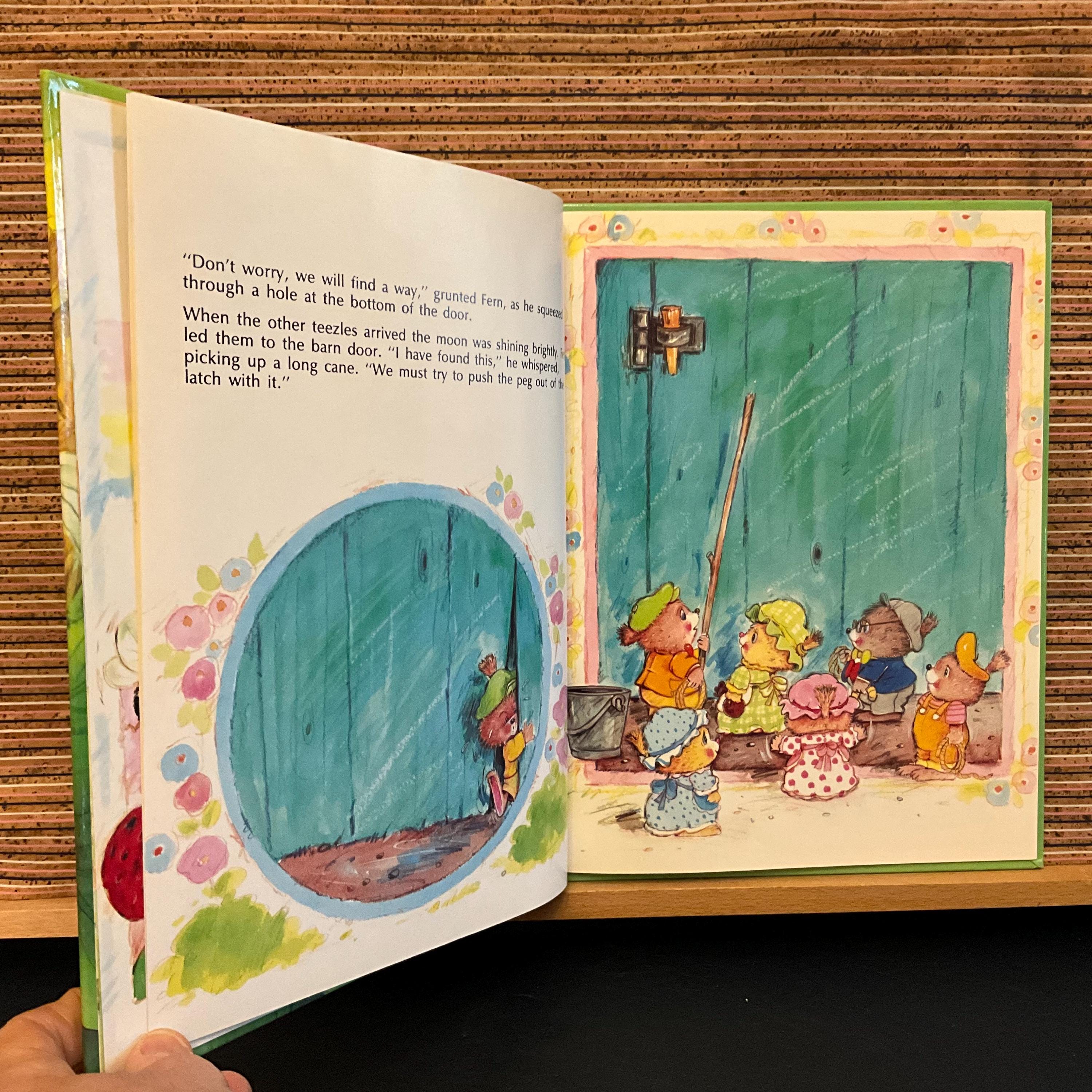 Vintage Illustrated Children's Book: Tales of the Teezles, 1980s