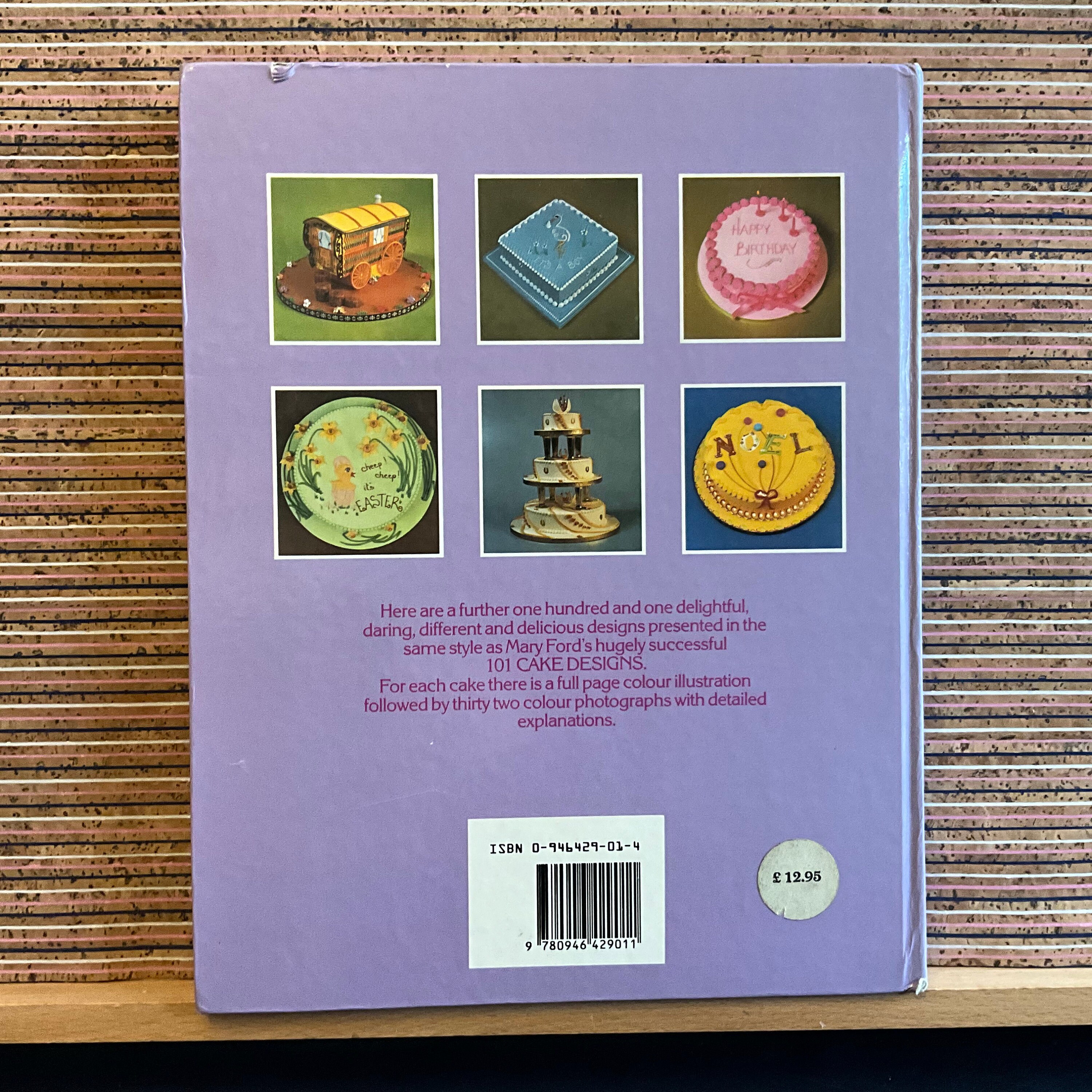 Mary Ford's Cake Designs Book: 1984 First Edition Illustrated