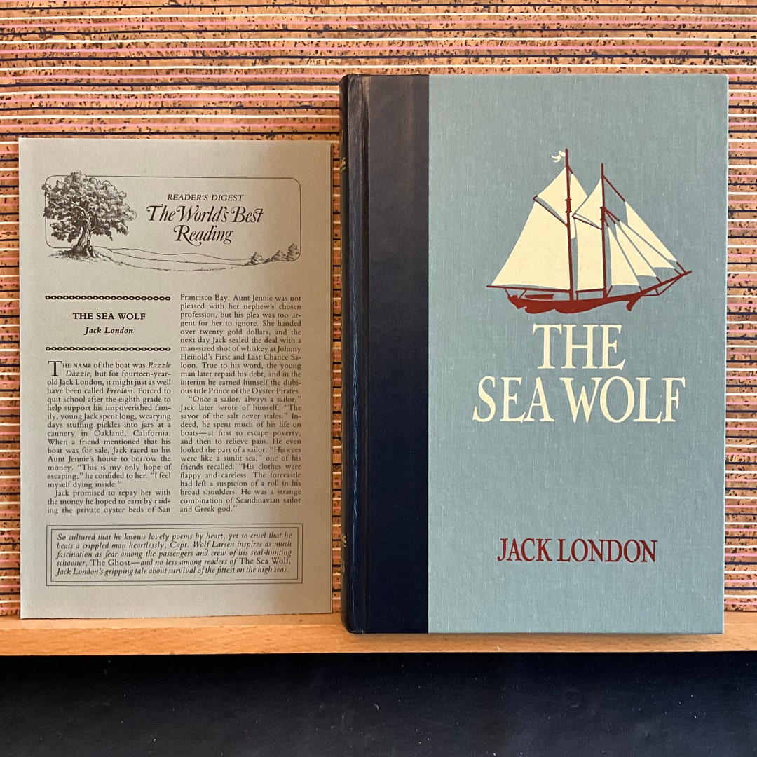 The Sea Wolf by Jack London - Illustrated Hardback With