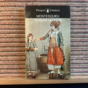 Cartas persas de Montesquieu, traducidas con introducción y notas de C. J. Betts - Vintage Penguin Classics Tapa blanda, primera reimpresión 1977