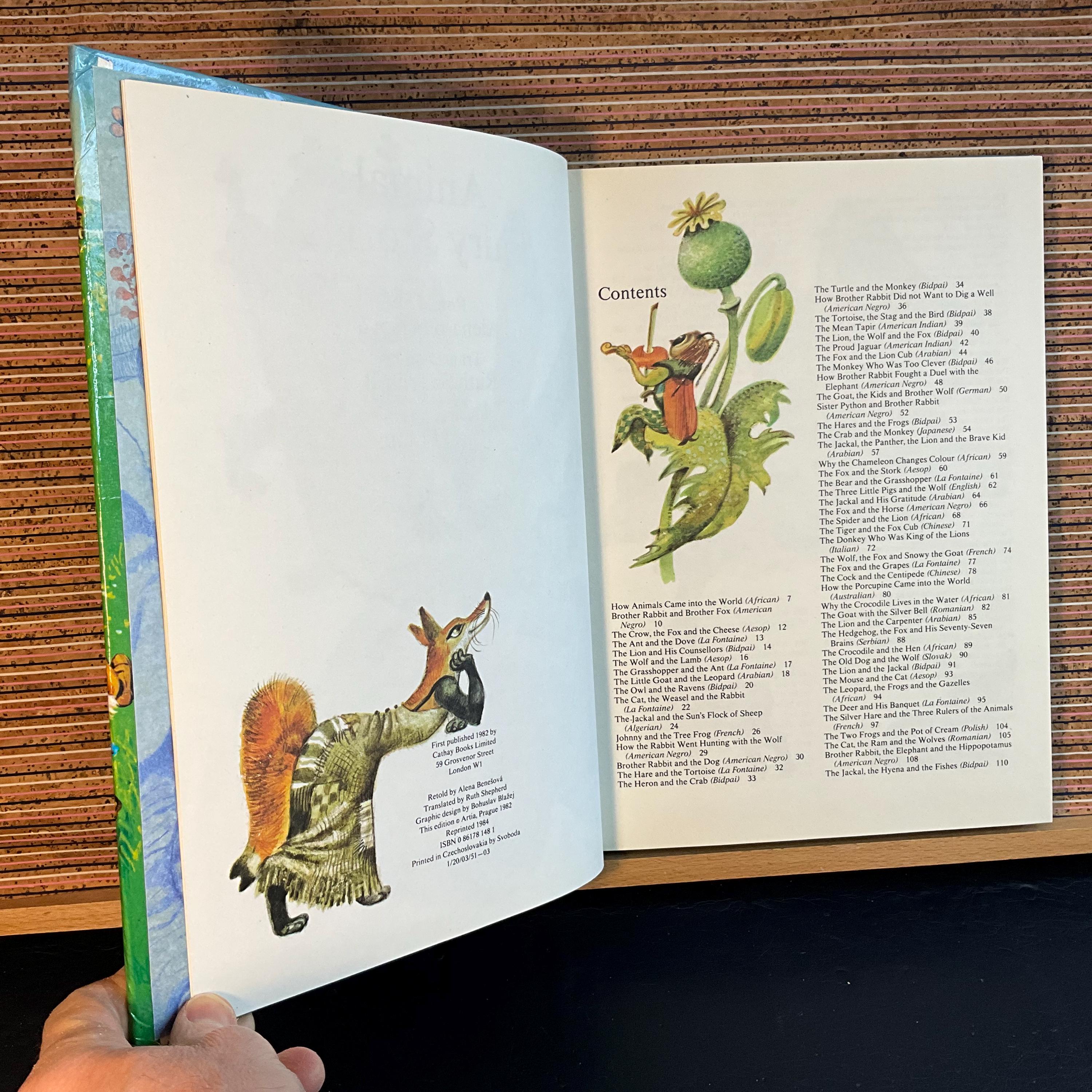 Animal Fairy Stories, Retold by Alena Benešová, Translated