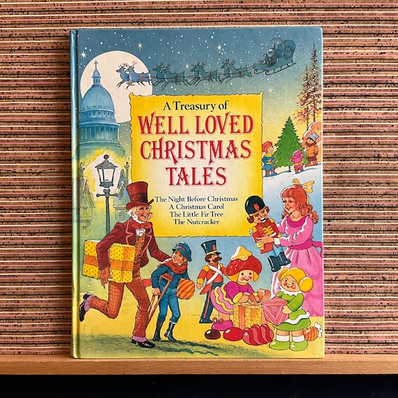 Vintage Christmas Tales Book: First Edition Hardback, 1992 - Etsy