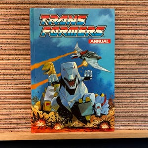 Anuario de Transformers 1992: primera edición británica, libro ilustrado de tapa dura, Marvel Comics Ltd 1992