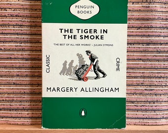 The Tiger in the Smoke by Margery Allingham - 14th in the Albert Campion series, Vintage UK Paperback Book, Penguin, 21st Printing, undated