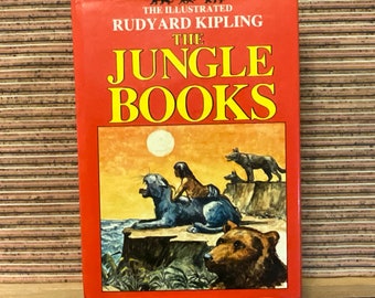Jungle Books by Rudyard Kiplingジャングルブック The Illustrated Rudyard Kipling: the Jungle Books - Large