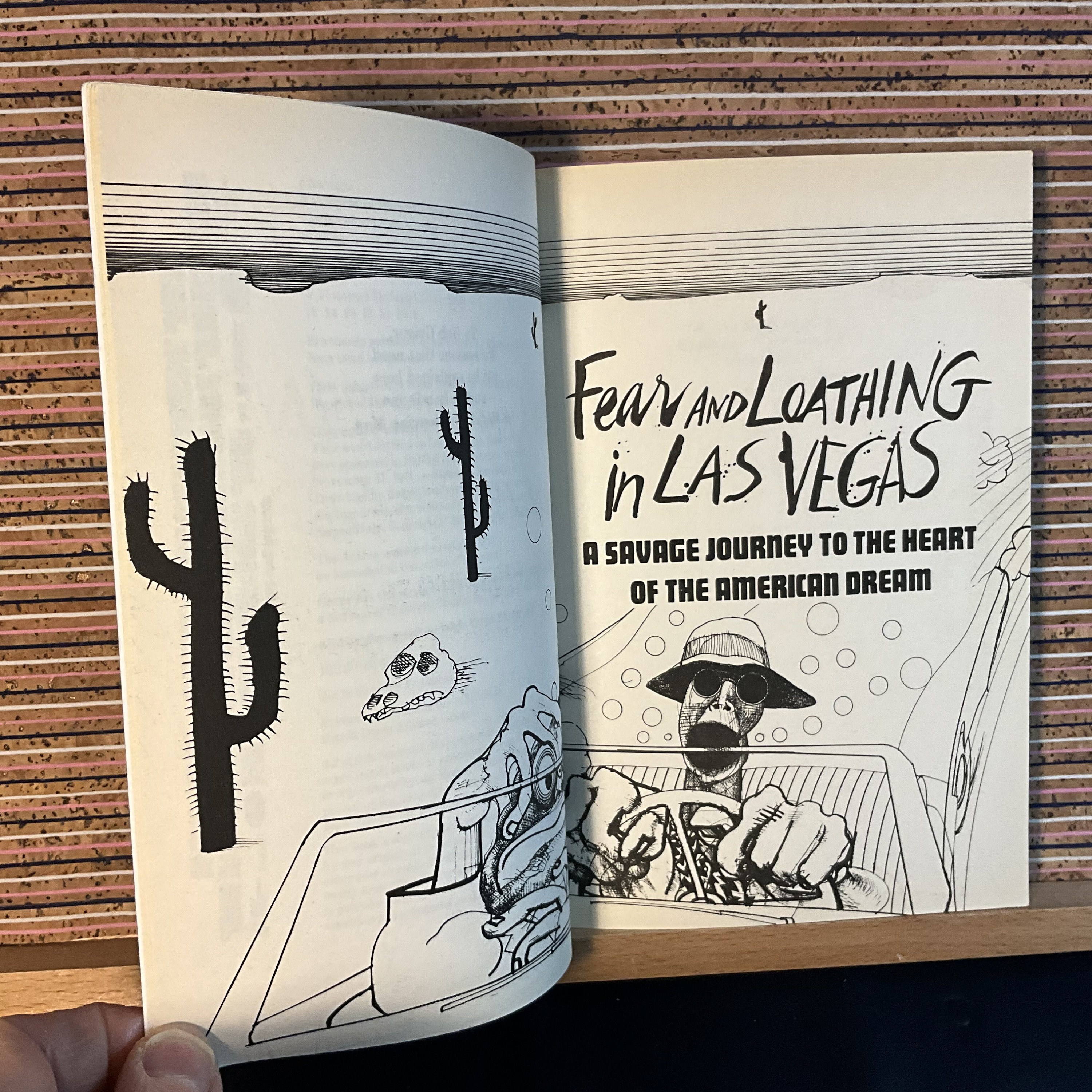 Fear and Loathing in Las Vegas: Vintage UK Paperback, 1998 - Etsy