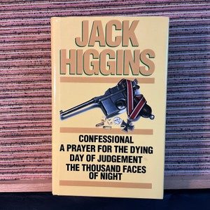 Confessional, A Prayer for the Dying, Day of Judgement, The Thousand Faces of Night by Jack Higgins - Hardback, Parragon, Diamond Books 1993