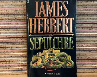 Sepulcher von James Herbert - Erste britische Taschenbuchausgabe, New EnglishLibrary, 1988