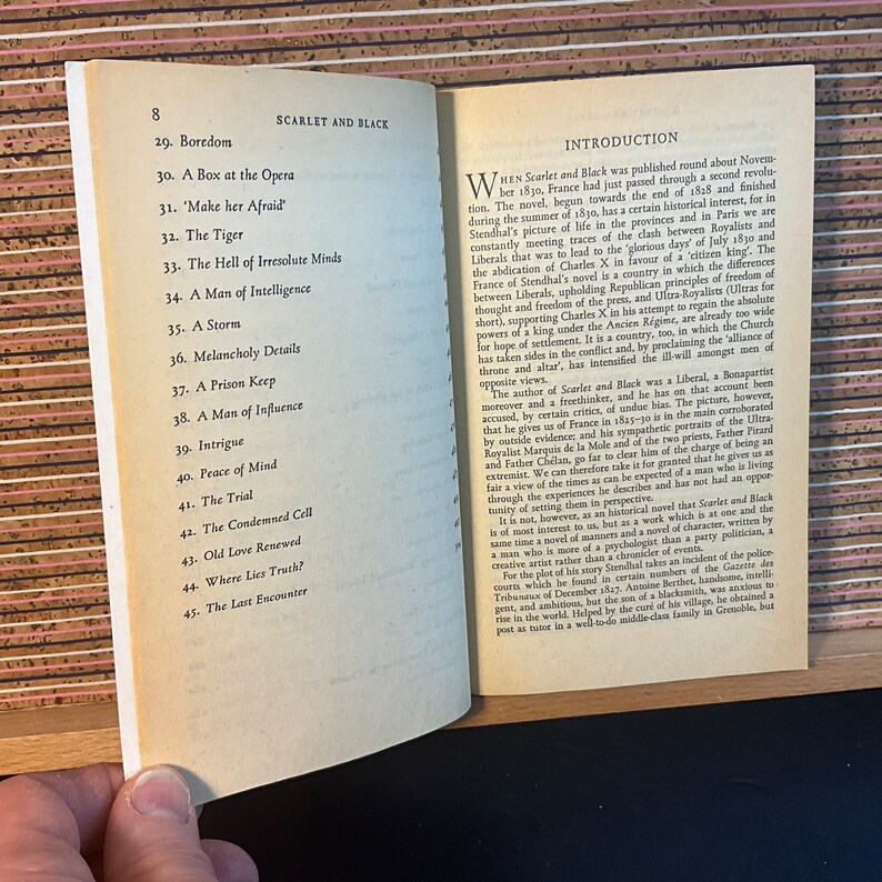Scharlakansrött och svart av Stendhal - Vintage Penguin Classics Pocketbok bild 10