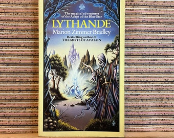 Lythande (Die magischen Abenteuer des Adepten des Blauen Sternes) von Marion Zimmer Bradley - Erste UK Ausgabe, Taschenbuch, Sphere Books, 1988