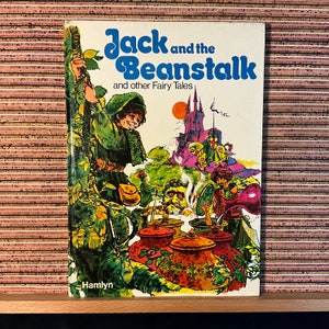 Jack and the Beanstalk and other Fairy Tales, retold by Jane Carruth - Vintage First UK Edition Illustrated Hardback Book, Hamlyn 1975