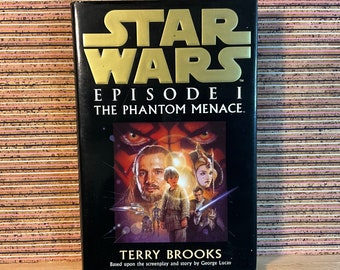 Star Wars Episode 1: The Phantom Menace by Terry Brooks based on screenplay & story by George Lucas - First UK Edition Hardback Century 1999