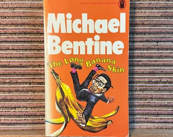 La piel larga del plátano de Michael Bentine - Libro de bolsillo vintage de 1976