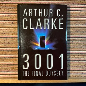 Vintage Sci-Fi Classic - 3001: The Final Odyssey by Arthur C. Clarke, UK Hardback Book, HarperCollins 1999