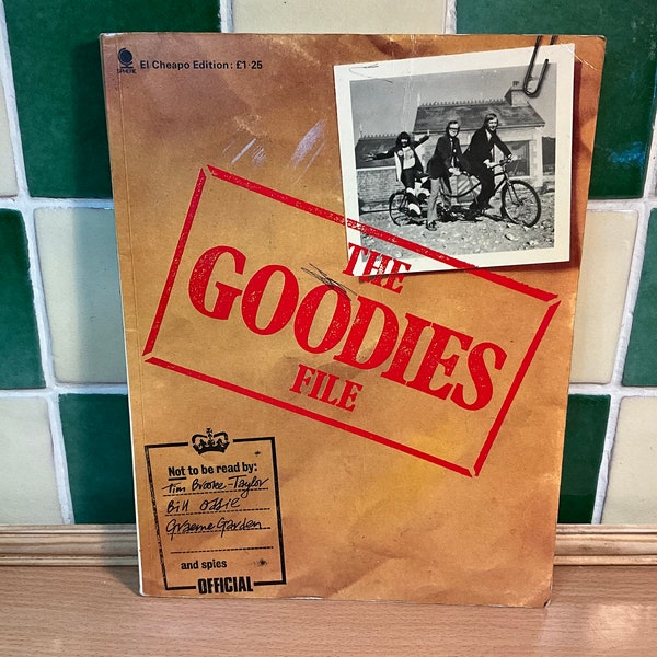 The Goodies File by Tim Brooke-Taylor, Graeme Garden, Bill Oddie - Vintage First Edition Large Illustrated Paperback Book, Sphere Books 1974
