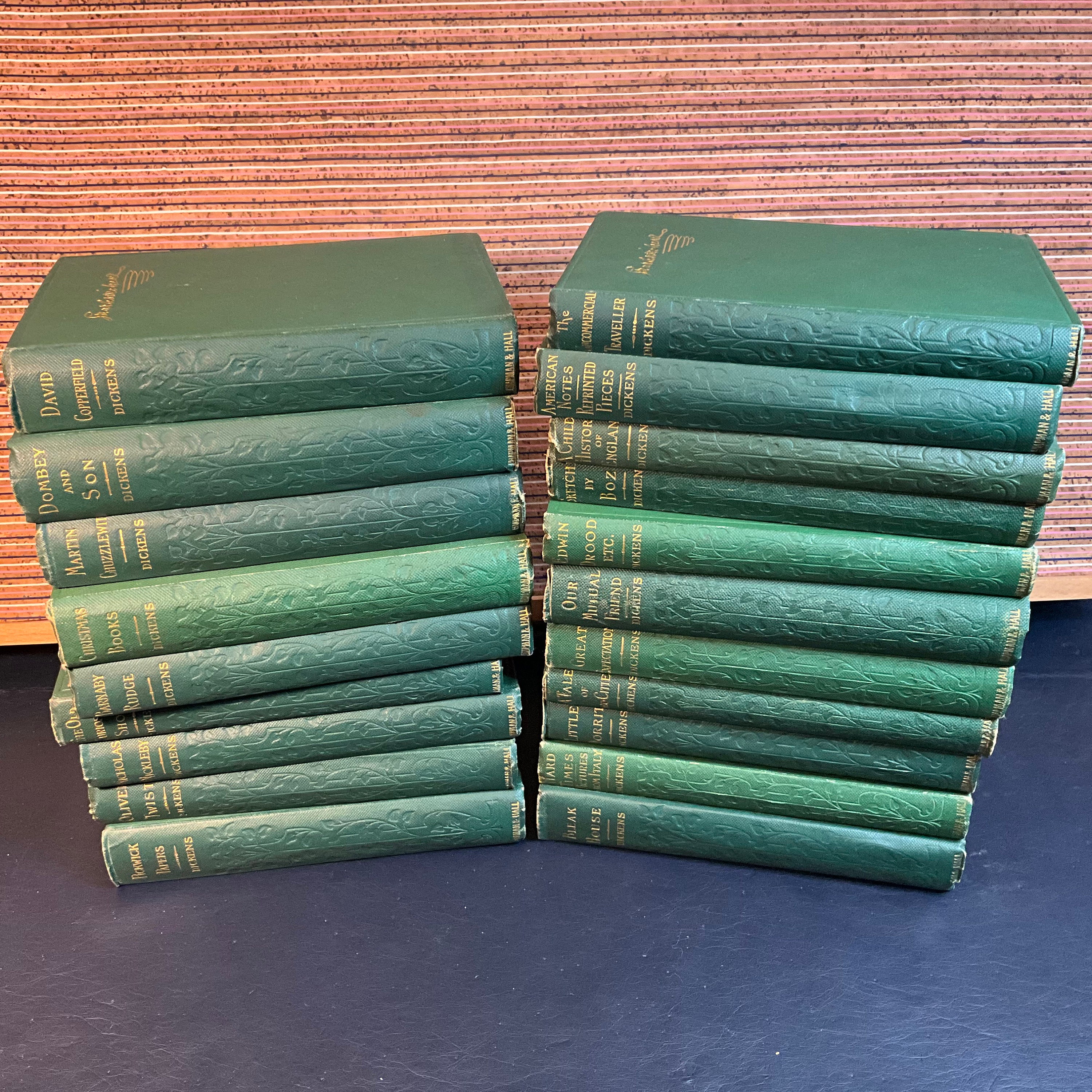 チャールズ・ディケンズ著全20巻セット - ヴィンテージ/アンティーク
