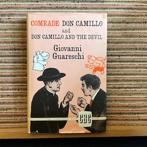 Comrade Don Camillo & Don Camillo and the Devil by Giovanni Guareschi - Vintage Hardback, Companion Book Club, Hamlyn Publishing Group 1964