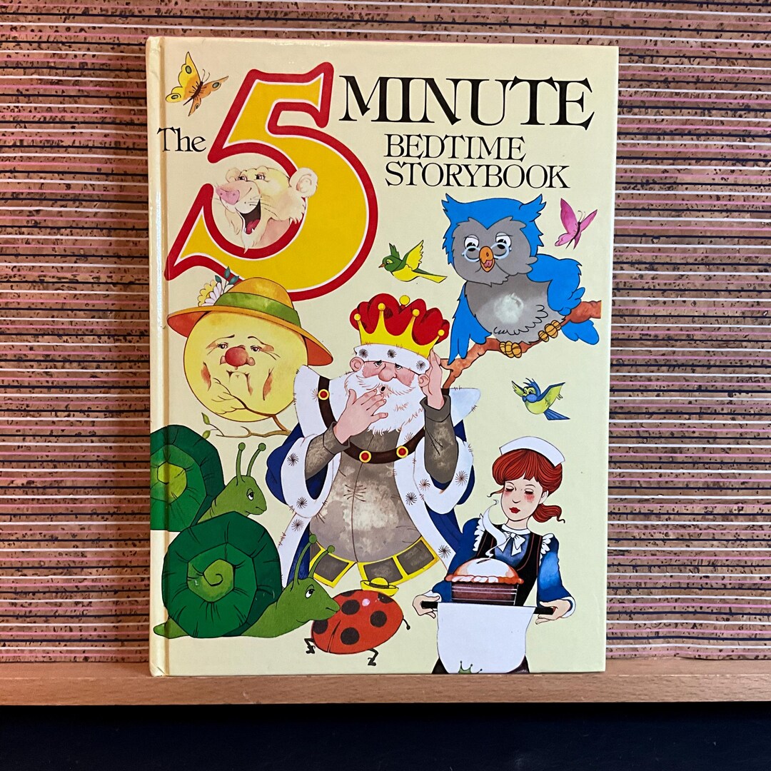 Vintage Illustrated Bedtime Storybook: First Edition Hardback