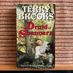 The Druid of Shannara: Book Two of The Heritage of Shannara von Terry Brooks - Taschenbuch, Orbit Books, Erster Nachdruck 1995